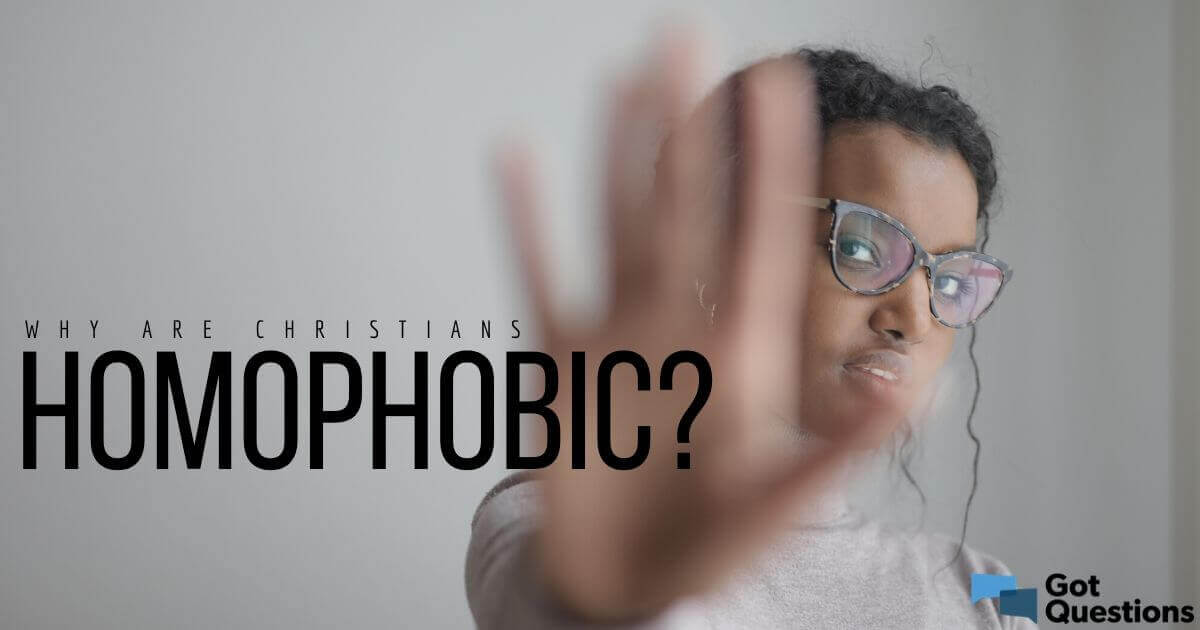 Why are Christians homophobic?