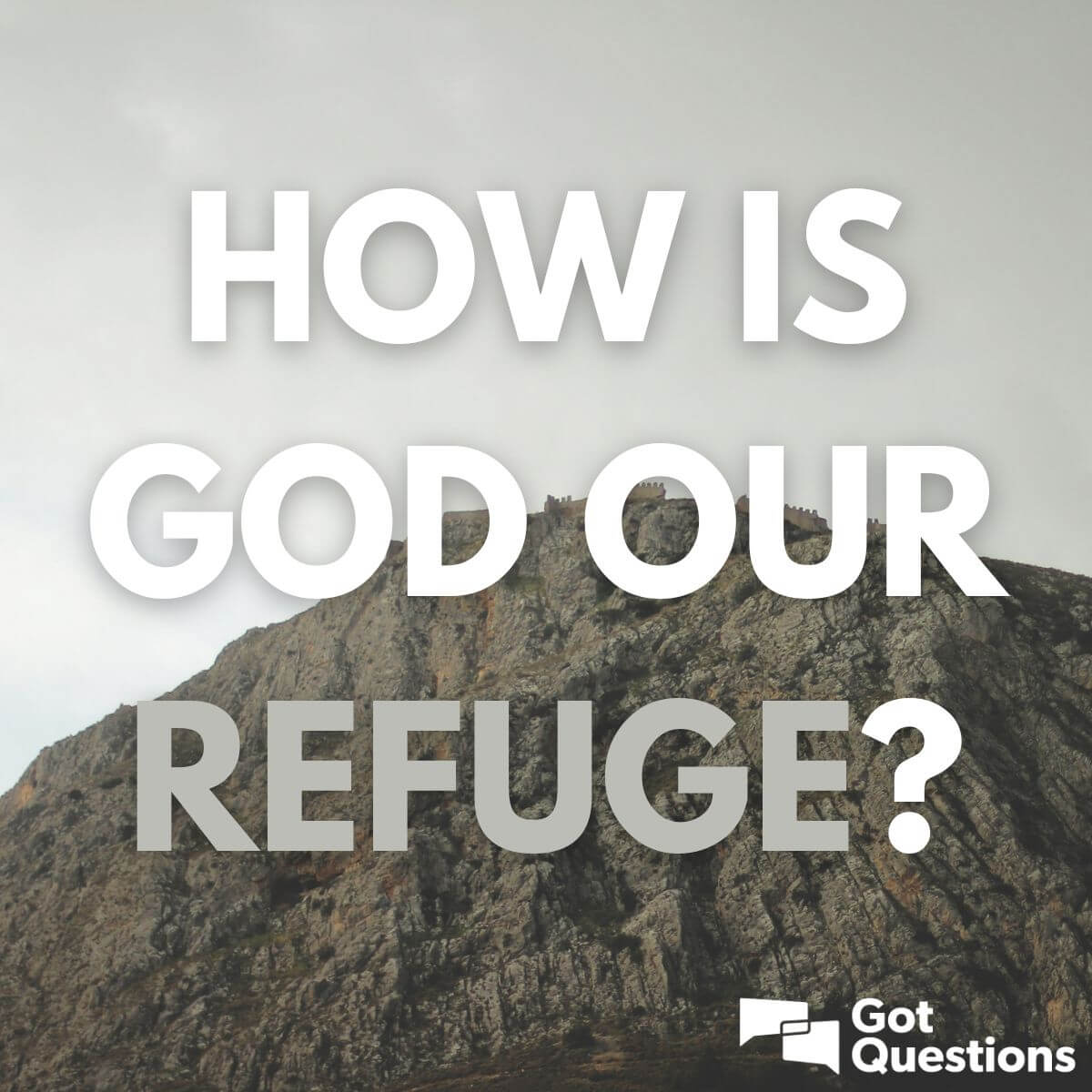 Meaning of refuge and fortress