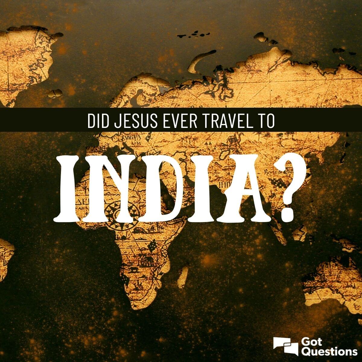 did jesus ever visit india