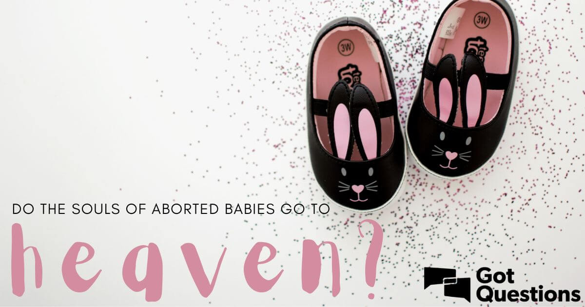 Do The Souls Of Aborted Babies Go To Heaven Gotquestions Org Do The Souls Of Aborted Babies Go To Heaven Gotquestions Org