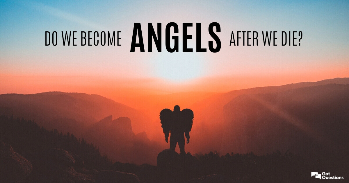 Do We Become Angels When We Die?