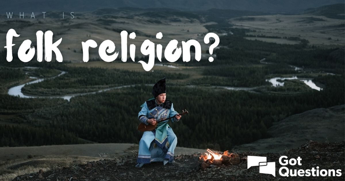 What is folk religion?