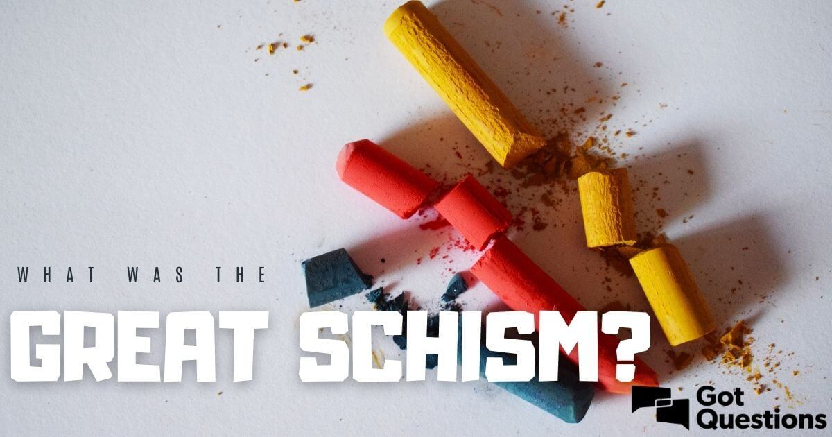 what are three causes of the great schism in christianity