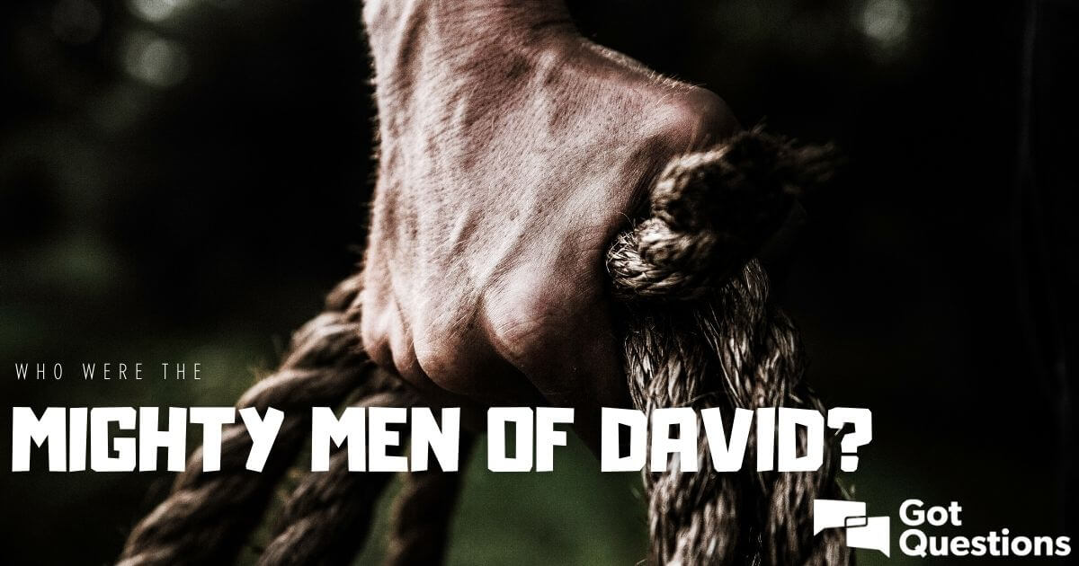 ONE NATION UNDER GOD, Like King David's mighty men (2 Samue…