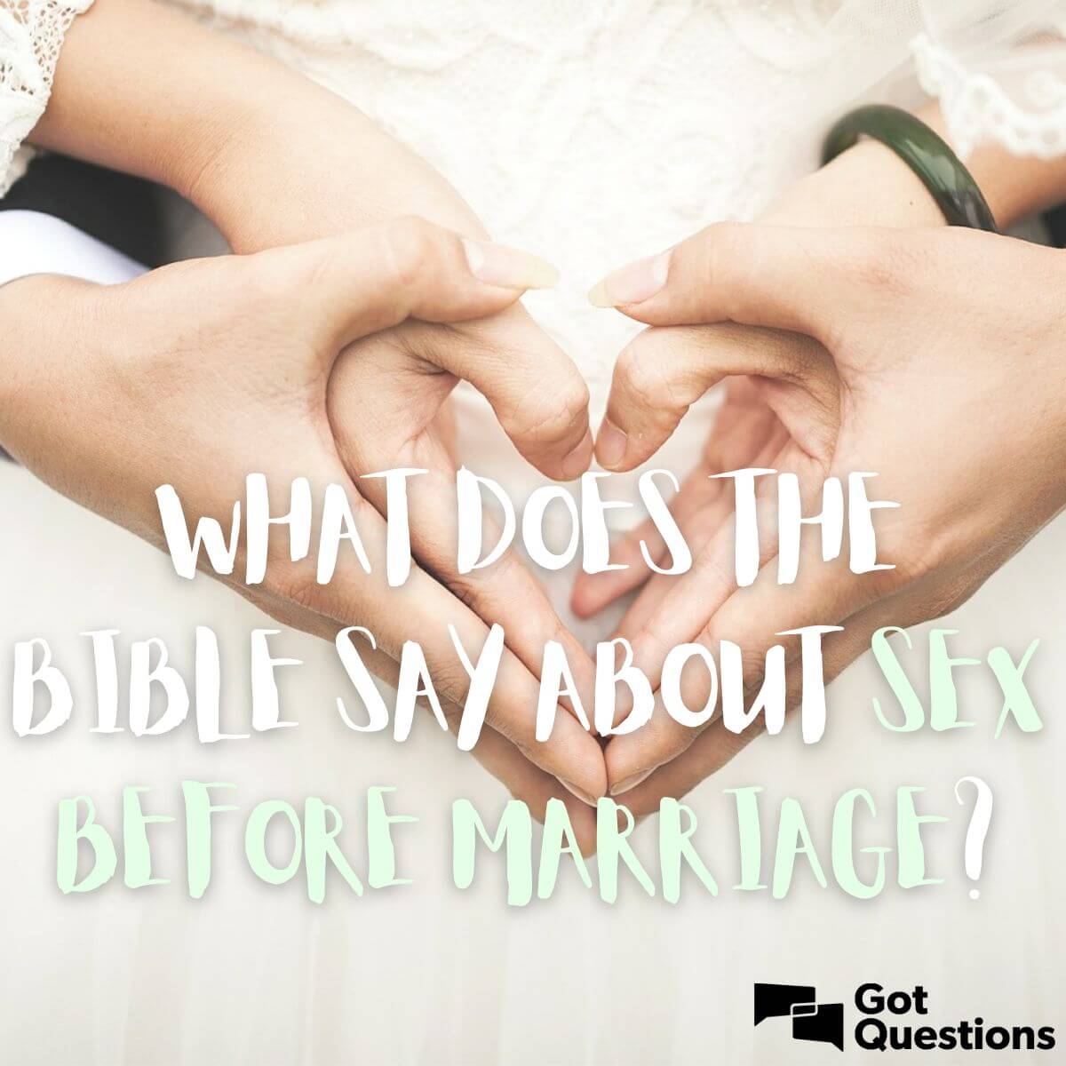 does god condone non married sex