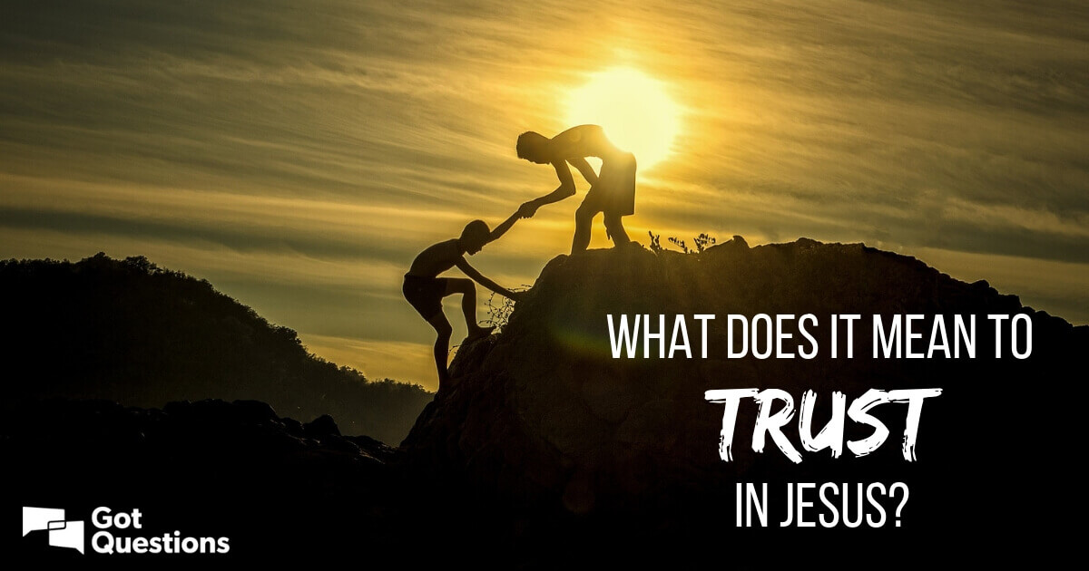 Image result for Trust in Jesus