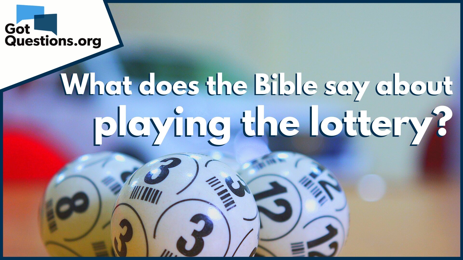 Lotto in the bible deals
