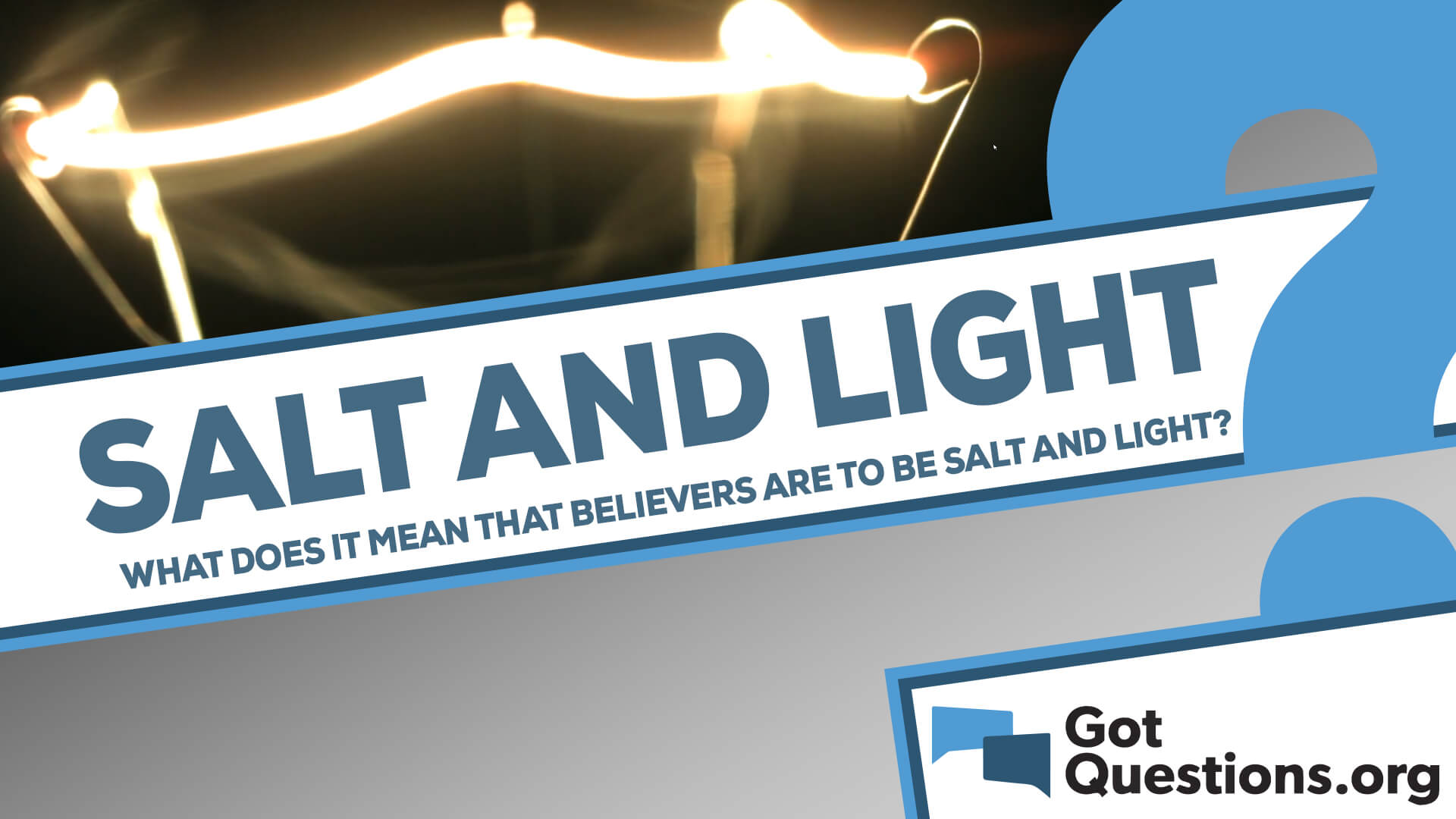 What does it mean that believers are to be salt and light (Matthew  5:13-16)?