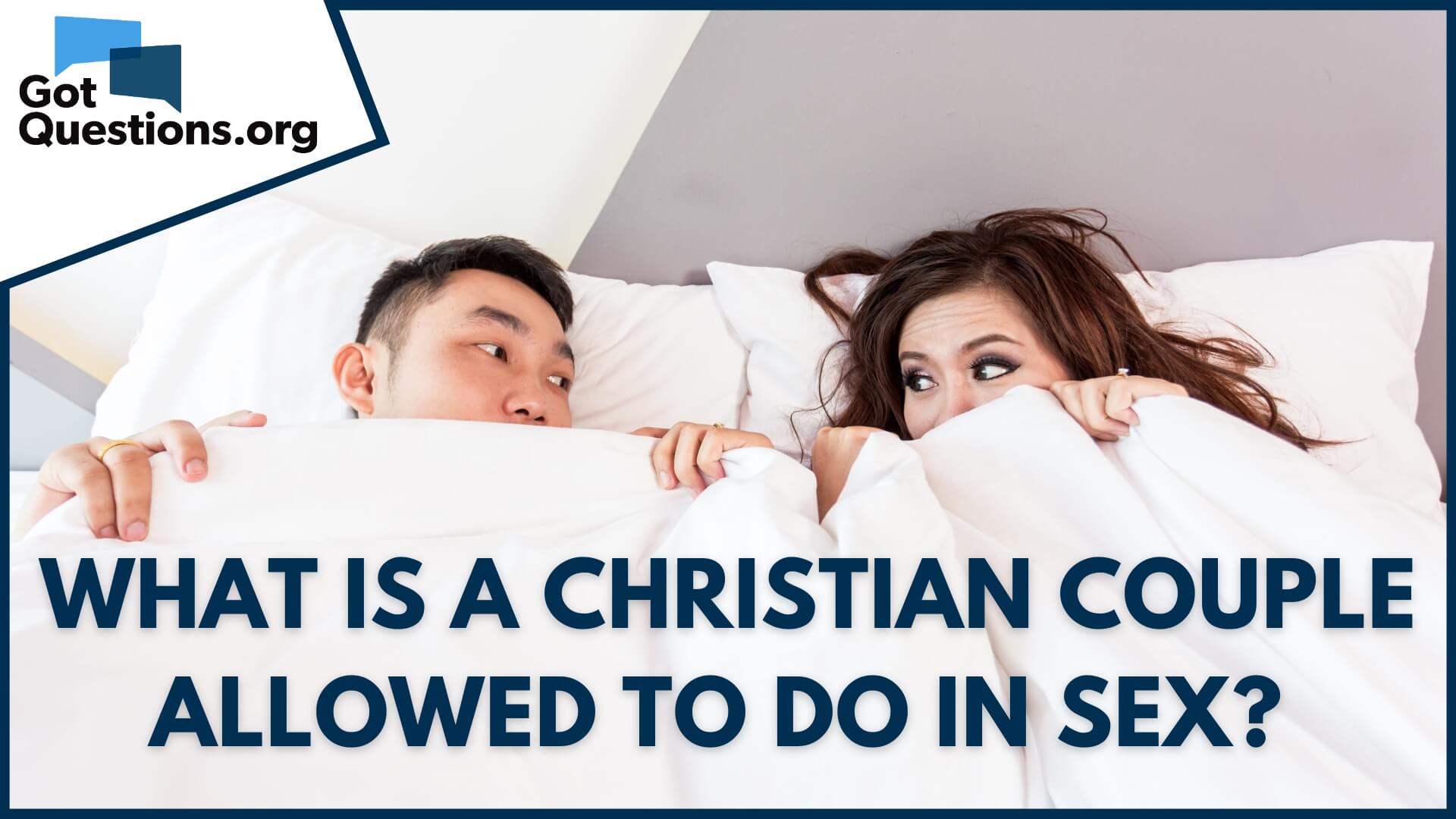 can married christians give blowjobs